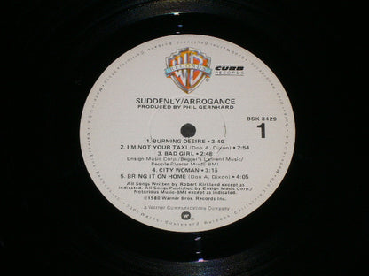 Arrogance - Suddenly