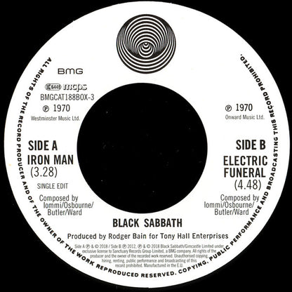 Black Sabbath - Supersonic Years: The Seventies Singles Box Set