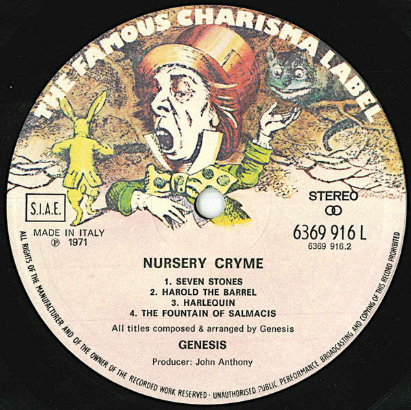 Genesis - Nursery Cryme