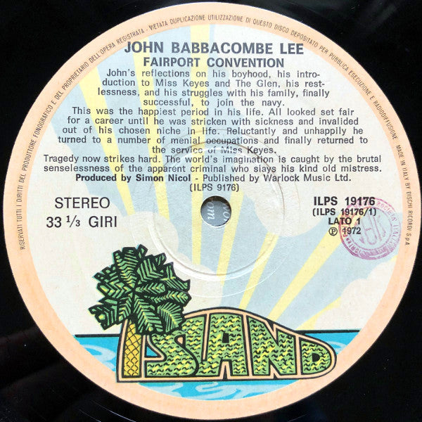 Fairport Convention - "Babbacombe" Lee