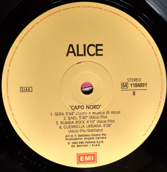 Alice - Capo Nord