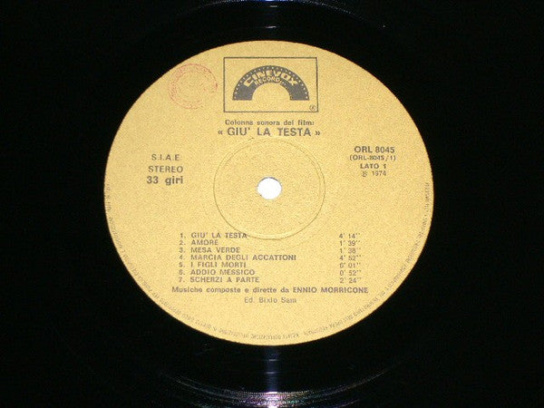 Ennio Morricone - Giù La Testa