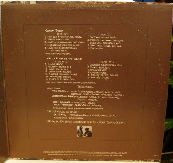 Taj Mahal - Giant Step / De Ole Folks At Home