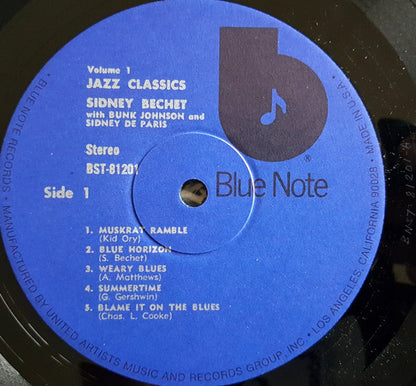 Sidney Bechet - Jazz Classics Volume 1