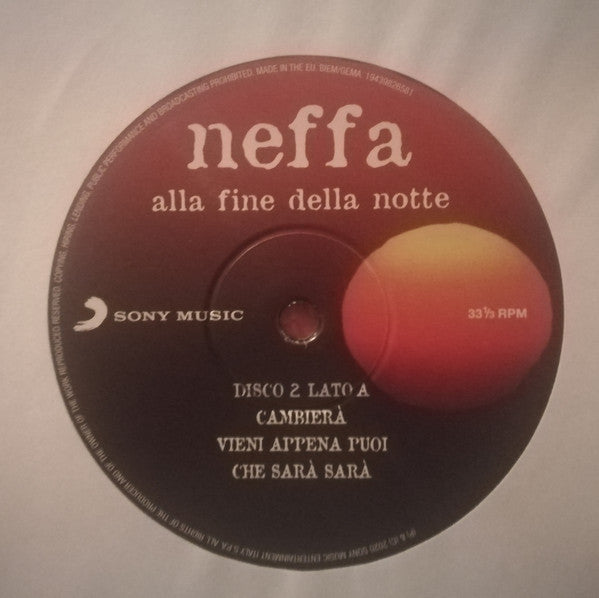 Neffa - Alla Fine Della Notte (nuovo)