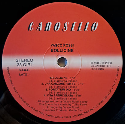 Vasco Rossi - Bollicine (nuovo)