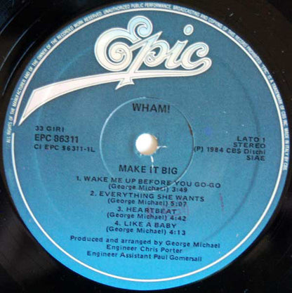 Wham! - Make It Big