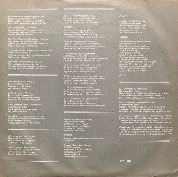 Fairport Convention - "Babbacombe" Lee