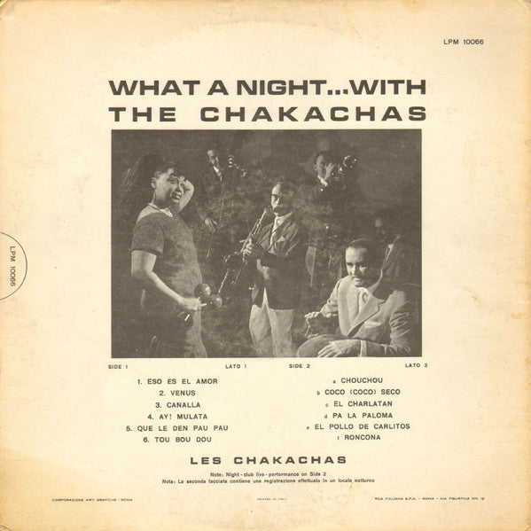 Chakachas - What A Night With The Chakachas