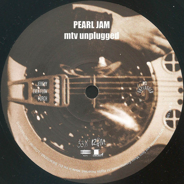 Pearl Jam - MTV Unplugged (nuovo)