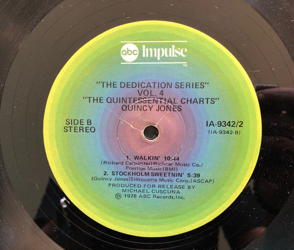 Quincy Jones - The Quintessential Charts