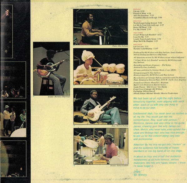 Bill Withers - Bill Withers Live At Carnegie Hall