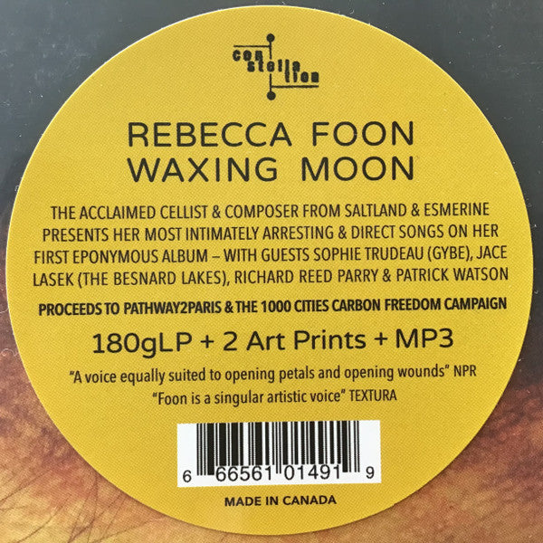 Rebecca Foon - Waxing Moon (nuovo)