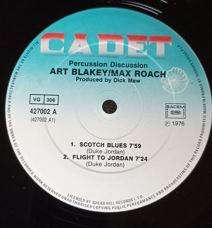Max Roach - Percussion Discussion