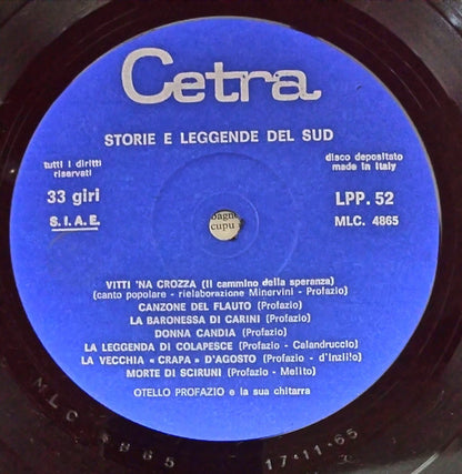 Otello Profazio - Storie E Leggende Del Sud