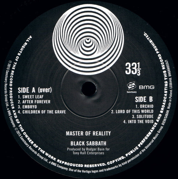 Black Sabbath - Master Of Reality (nuovo)