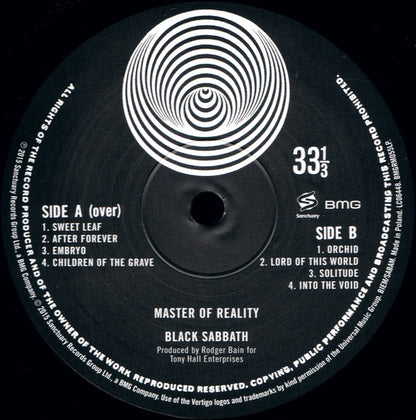 Black Sabbath - Master Of Reality (nuovo)