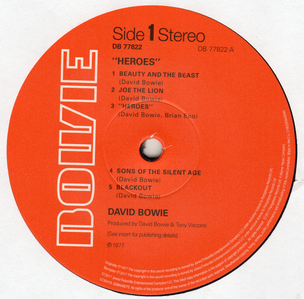 David Bowie - "Heroes"