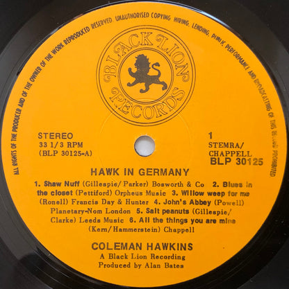 Coleman Hawkins & Bud Powell ‎– Hawk In Germany