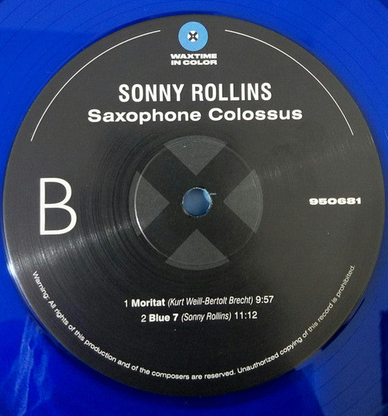 Sonny Rollins - Saxophone Colossus