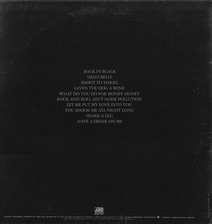 AC/DC - Back In Black