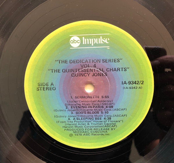 Quincy Jones - The Quintessential Charts