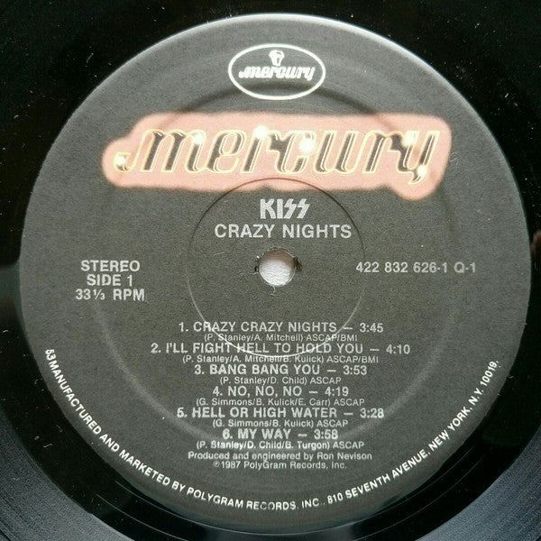 Kiss - Crazy Nights