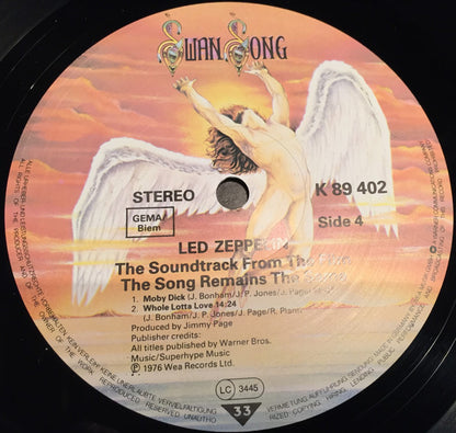 Led Zeppelin - The Soundtrack From The Film The Song Remains The Same