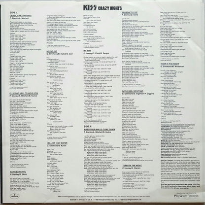Kiss - Crazy Nights