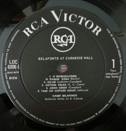 Harry Belafonte - Belafonte At Carnegie Hall: The Complete Concert
