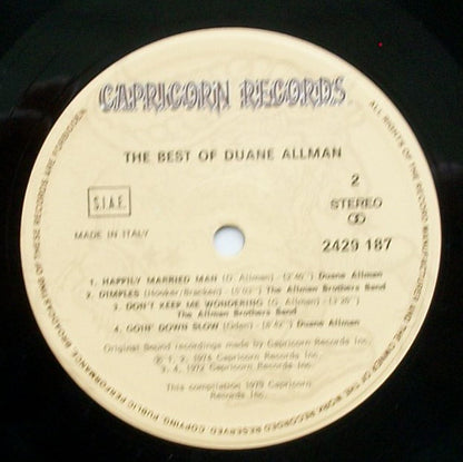 Duane Allman - The Best Of Duane Allman
