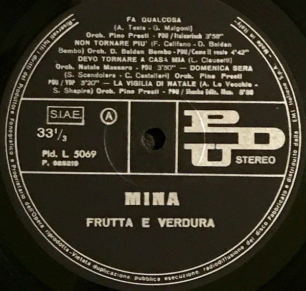 Mina - Frutta E Verdura