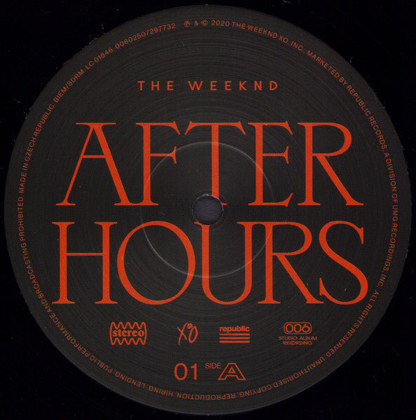 The Weeknd - After Hours (nuovo)