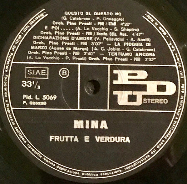 Mina - Frutta E Verdura