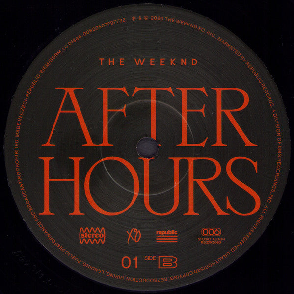The Weeknd - After Hours (nuovo)