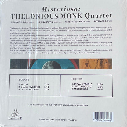 The Thelonious Monk Quartet - Misterioso