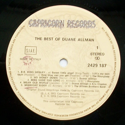 Duane Allman - The Best Of Duane Allman