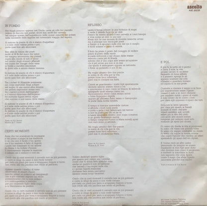 Pierangelo Bertoli - Certi Momenti