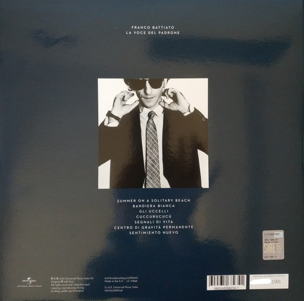 Franco Battiato - La Voce Del Padrone (40th Anniversary)