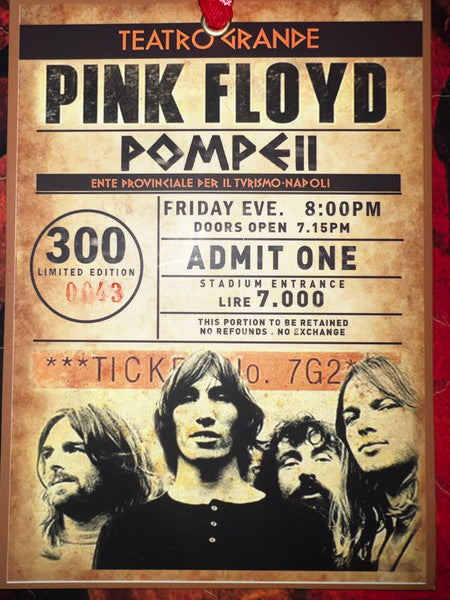 Pink Floyd - Pompeii Anno Domini MCMLXXI D.C. (Platinum edition - 3D)