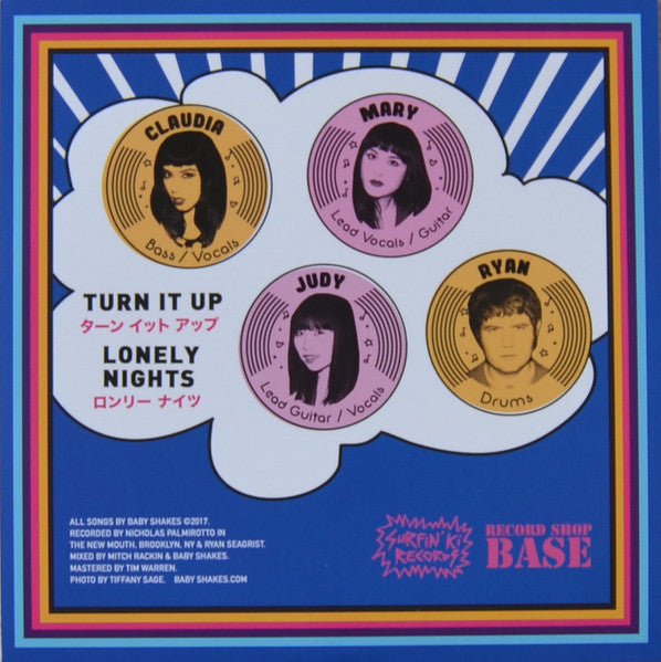 Baby Shakes - Turn It Up (7")
