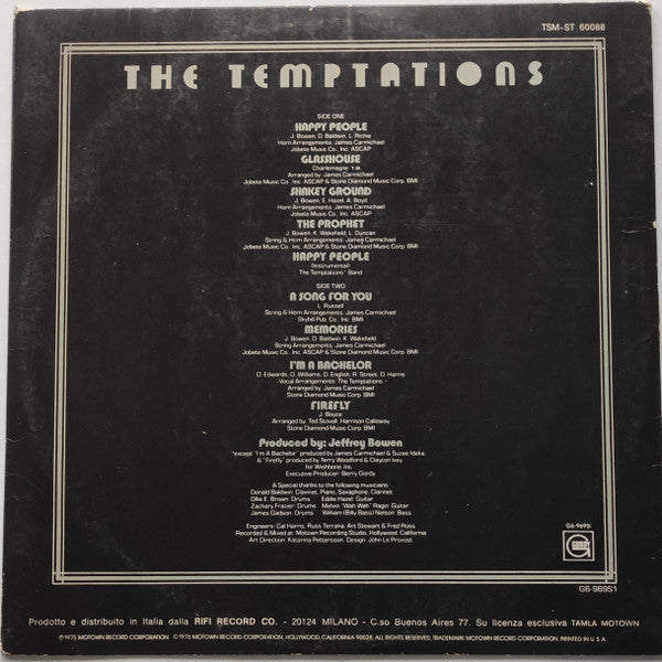 The Temptations - A Song For You