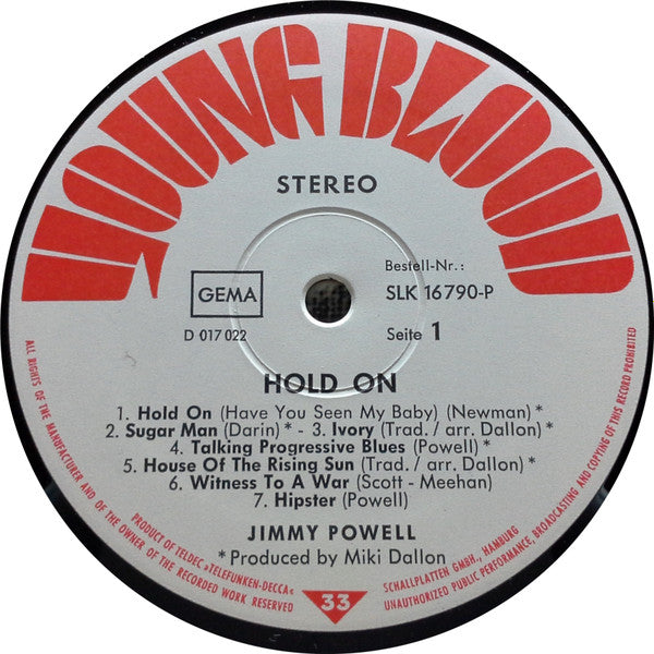 Jimmy Powell - Hold On