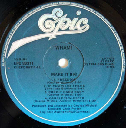 Wham! - Make It Big