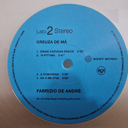 Fabrizio De André - Creuza De Mä (nuovo)