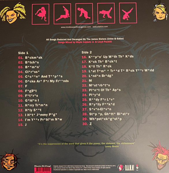 Mindless Self Indulgence - Frankenstein Girls Will Seem Strangely Sexy (nuovo)
