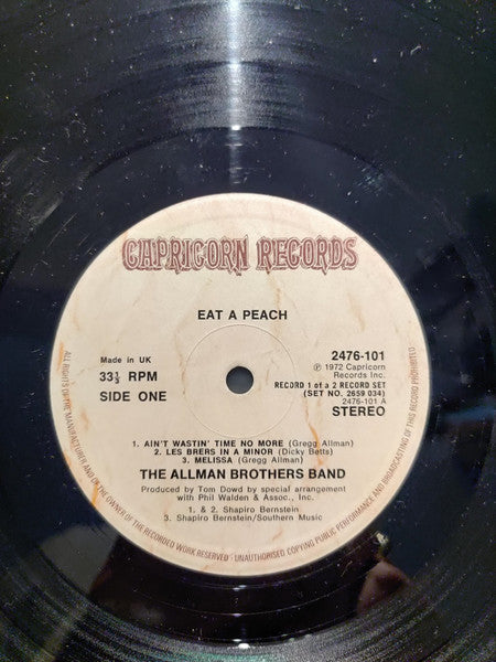 The Allman Brothers Band - Eat A Peach