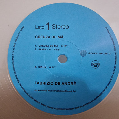 Fabrizio De André - Creuza De Mä (nuovo)