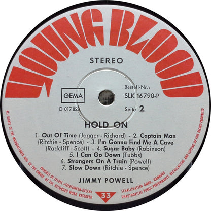 Jimmy Powell - Hold On