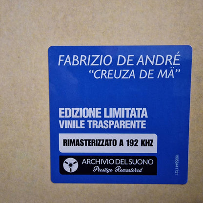 Fabrizio De André - Creuza De Mä (nuovo)